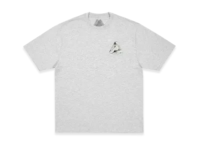 PALACE Tri Girders T Shirt "Grey Marl"