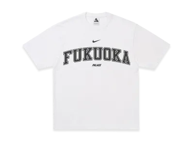 PALACE x Nike Shop T Shirt Fukuoka "White"