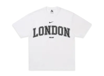 PALACE x Nike Shop T Shirt London "White"
