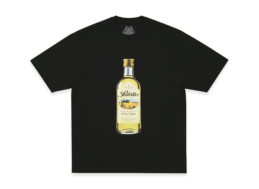 PALACE Extra Virgin T Shirt "Black"