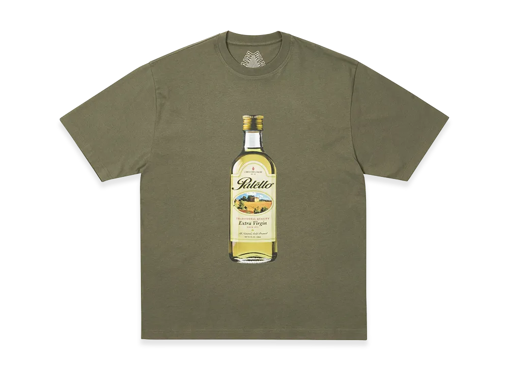PALACE Extra Virgin T Shirt "The Deep Green"