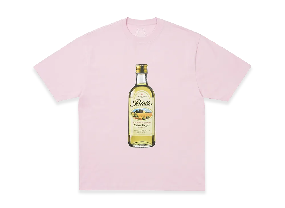 PALACE Extra Virgin T Shirt "Sweet Pink"