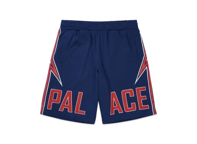 PALACE Lightning Basketball Short "Navy/Red"