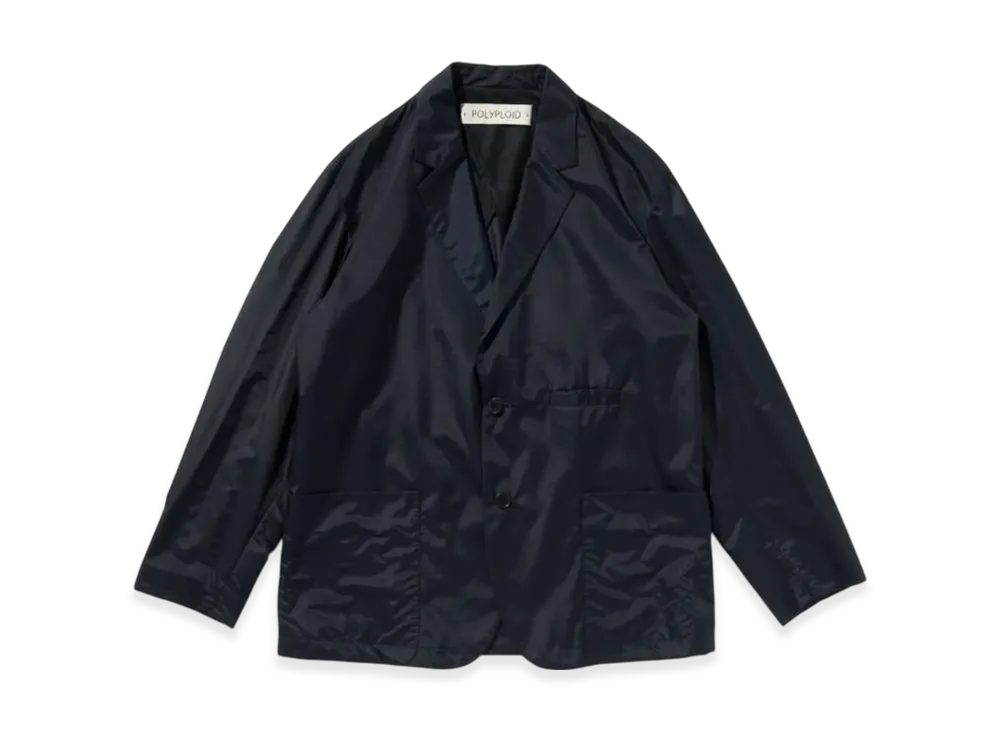 ポリプロイド　POLYPLOID ジャケット　ブラック　　 美品　3 POLYPLOID Travel Suit Jacket 