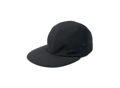 plllllleeeasse Supplex Nylon 4 Panel Long Bill Cap "Black"