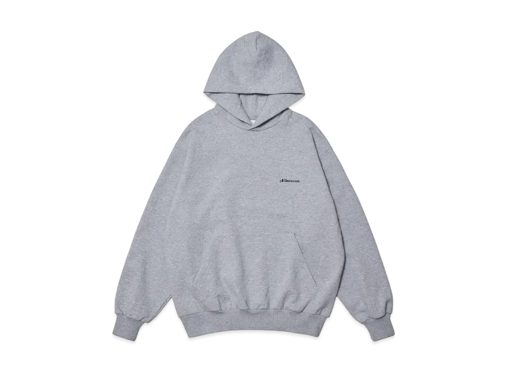 plllllleeeasse Hooded Sweatshirt "Grey"