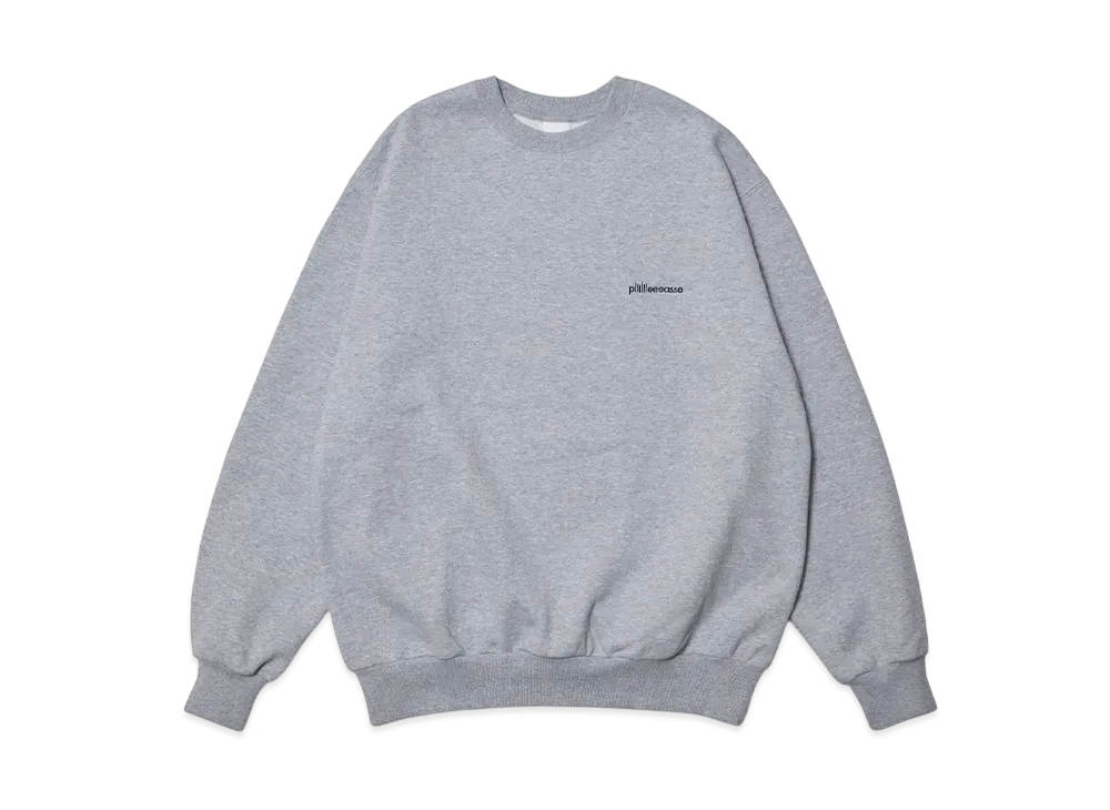 plllllleeeasse Crewneck Sweatshirt "Grey"