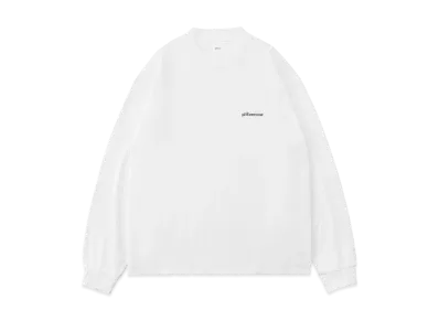 plllllleeeasse Long Sleeve T Shirt "White"