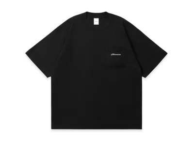 plllllleeeasse Short Sleeve Pocket Tee "Black"