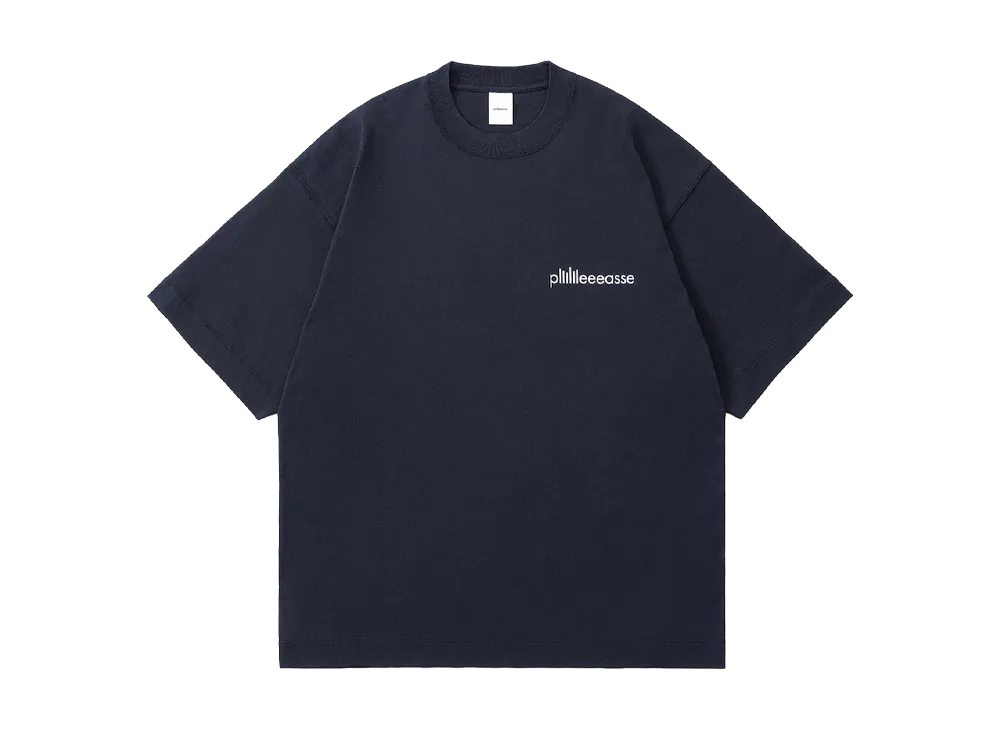 plllllleeeasse Short Sleeve Tee "Navy"