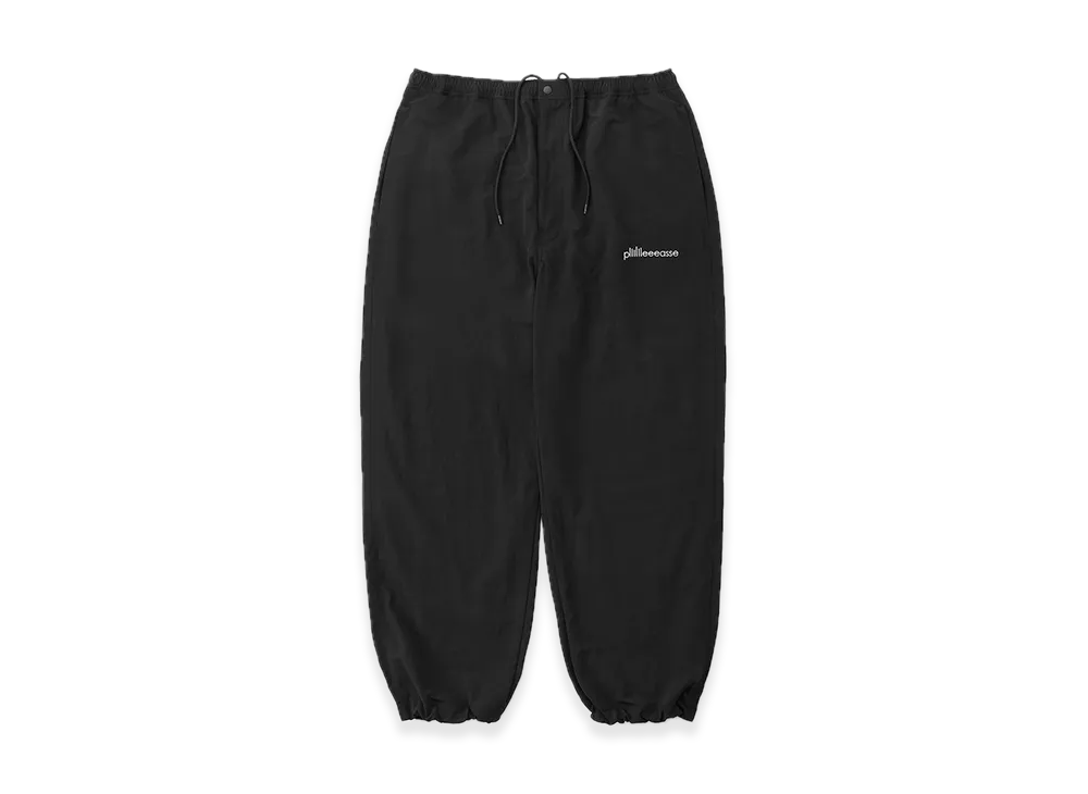 plllllleeeasse Nylon Track Pants "Black"