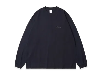 plllllleeeasse Long Sleeve Tee "Navy/Grey"