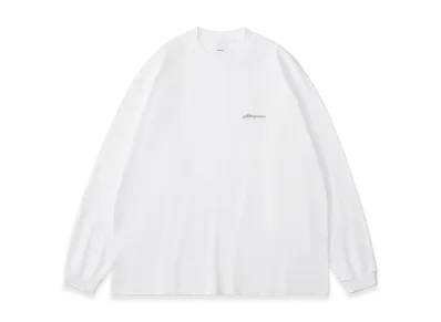 plllllleeeasse Long Sleeve Tee "White/Grey"