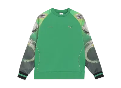 PUMA x SORAYAMA Graphic Crew Neck Sweat "Archive Green"