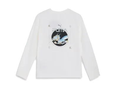 PUMA x SORAYAMA Graphic Long Sleeve T-Shirt "Puma White"