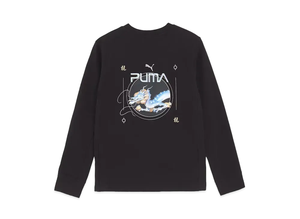 PUMA x SORAYAMA Graphic Long Sleeve T-Shirt "Puma Black"