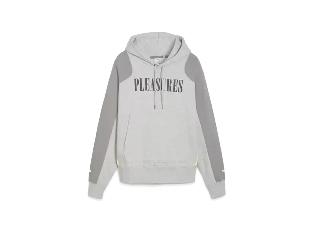 PUMA x PLEASURES Hoodie "Light Gray Heather"