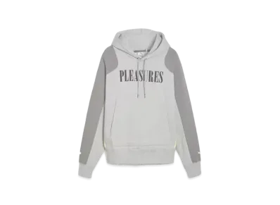 PUMA x PLEASURES Hoodie "Light Gray Heather"