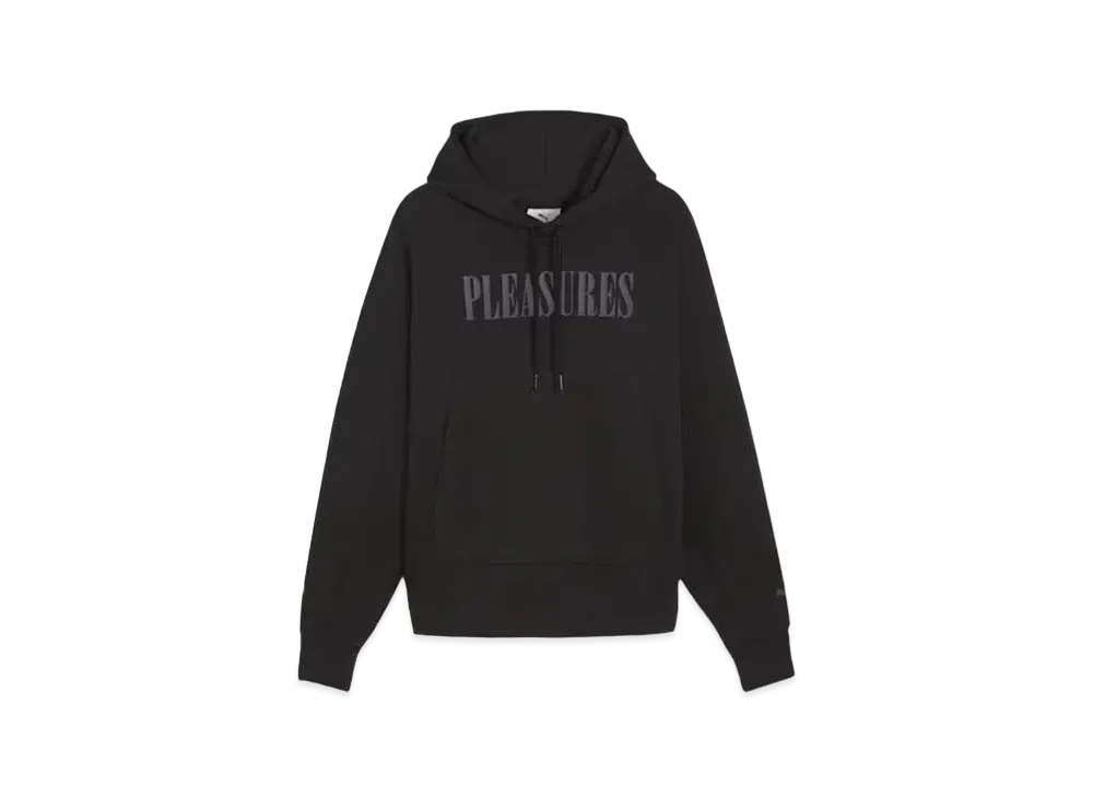 PUMA x PLEASURES Hoodie "Black"