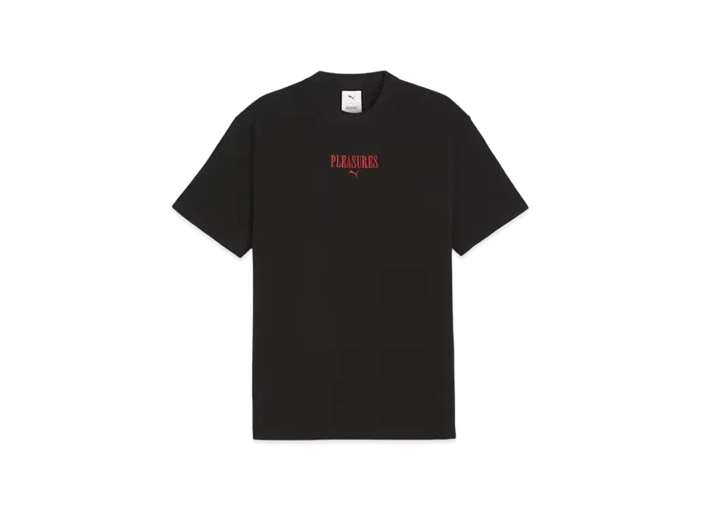 PUMA x PLEASURES Graphic T-Shrit "Black"
