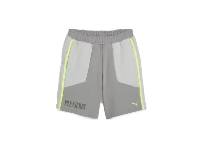 PUMA x PLEASURES Shorts "Light Gray Heather"