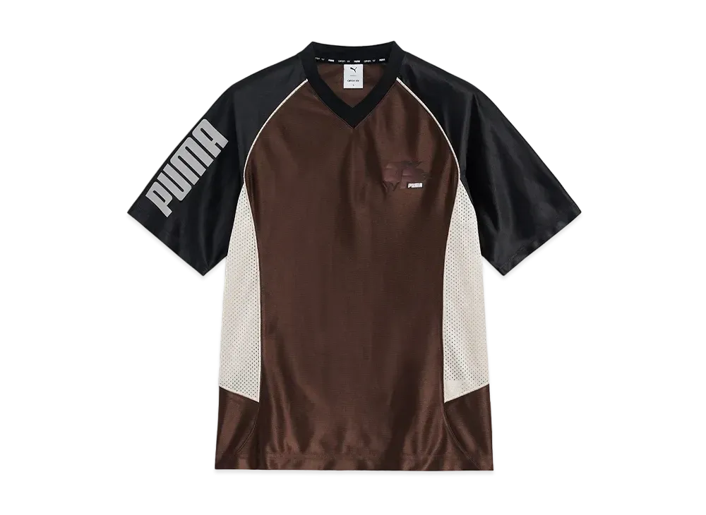 PUMA x OPEN YY Mesh Tee "Brown"