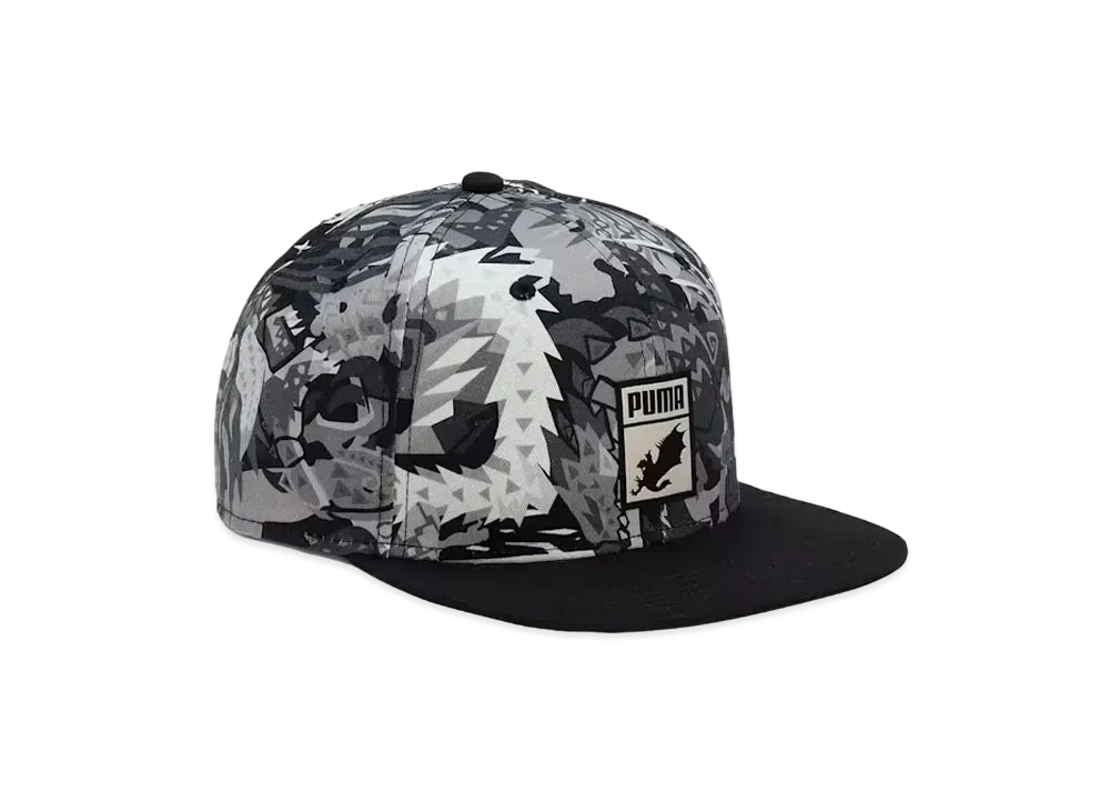 PUMA x MONSTER HUNTER FB Cap "Black-AOP"