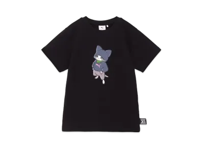 PUMA x MONSTER HUNTER Kids Short Sleeve T-shirt "Black"