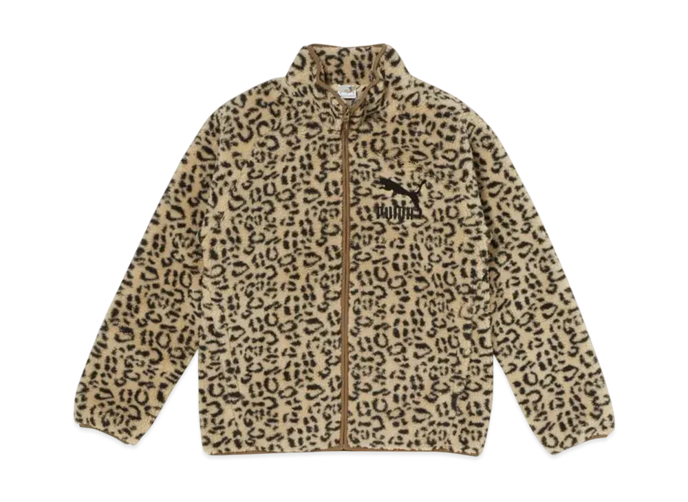 PUMA Big Cat AOP Boa Jacket "Granola"