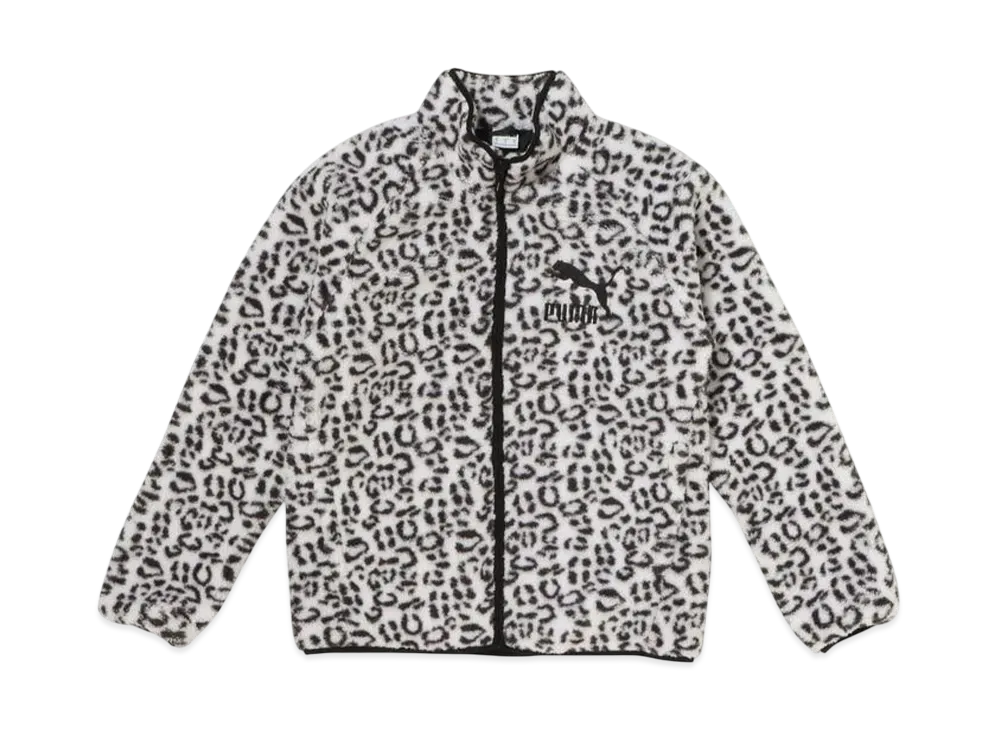 PUMA Big Cat AOP Boa Jacket "White"