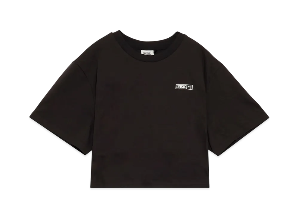 PUMA x BLACKPINK ROSE Relaxed Short Sleeve T-Shirt "PUMA Black"