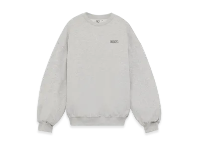 PUMA x BLACKPINK ROSE Oversized Crew Sweatshirt "Flat Light Gray Heather"