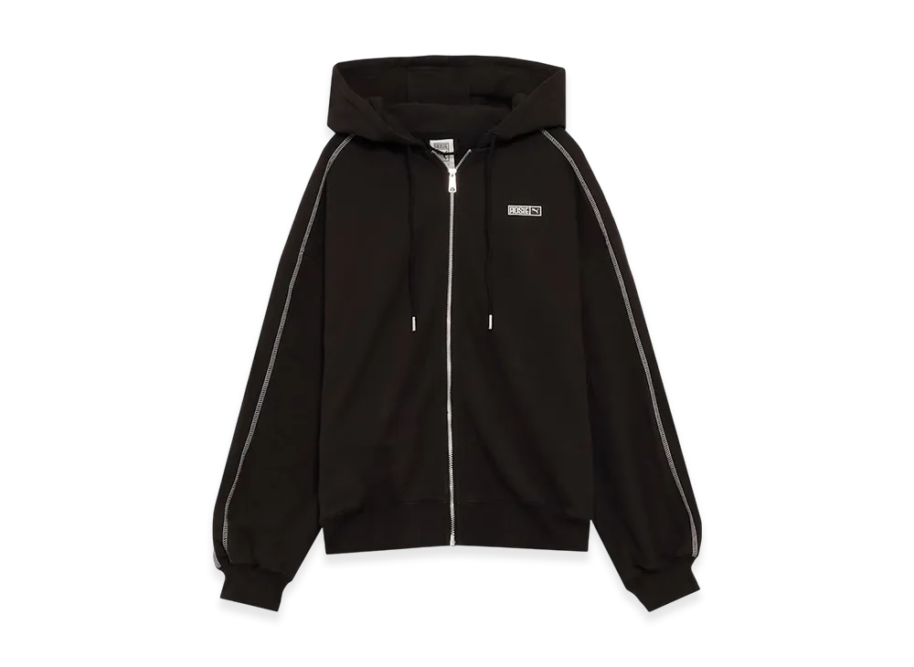 PUMA x BLACKPINK ROSE T7 Oversized Full-Zip Hoodie "PUMA Black"