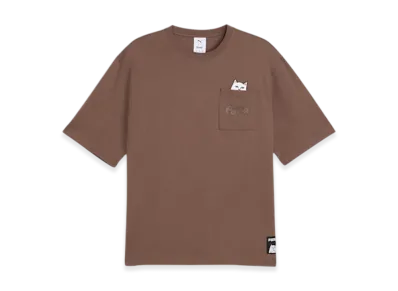PUMA x RIPNDIP Unisex Relaxed Pocket S/S Tee "Flat Bronze"