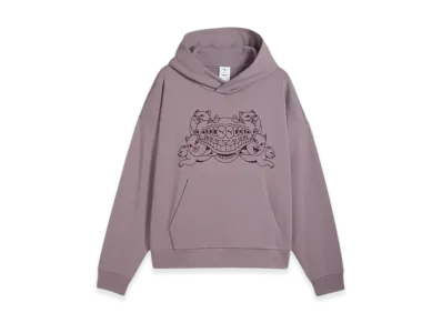PUMA x RIPNDIP Unisex Boxy Graphic Hoodie "Plum Jam"
