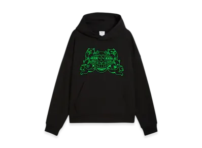 PUMA x RIPNDIP Unisex Boxy Graphic Hoodie "PUMA Black"