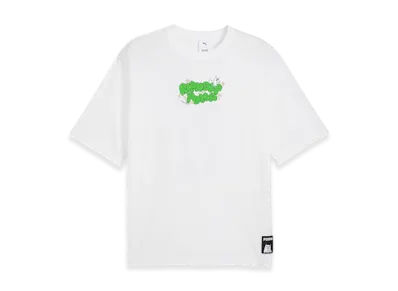PUMA x RIPNDIP Unisex Boxy Graphic S/S Tee "PUMA White"