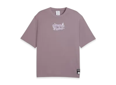 PUMA x RIPNDIP Unisex Boxy Graphic S/S Tee "Plum Jam"