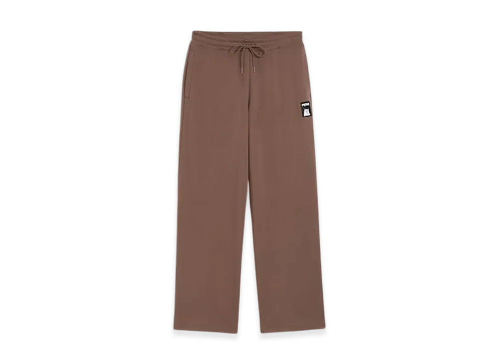 PUMA x RIPNDIP Unisex Oversized Wide Sweatpants "Flat Bronze"