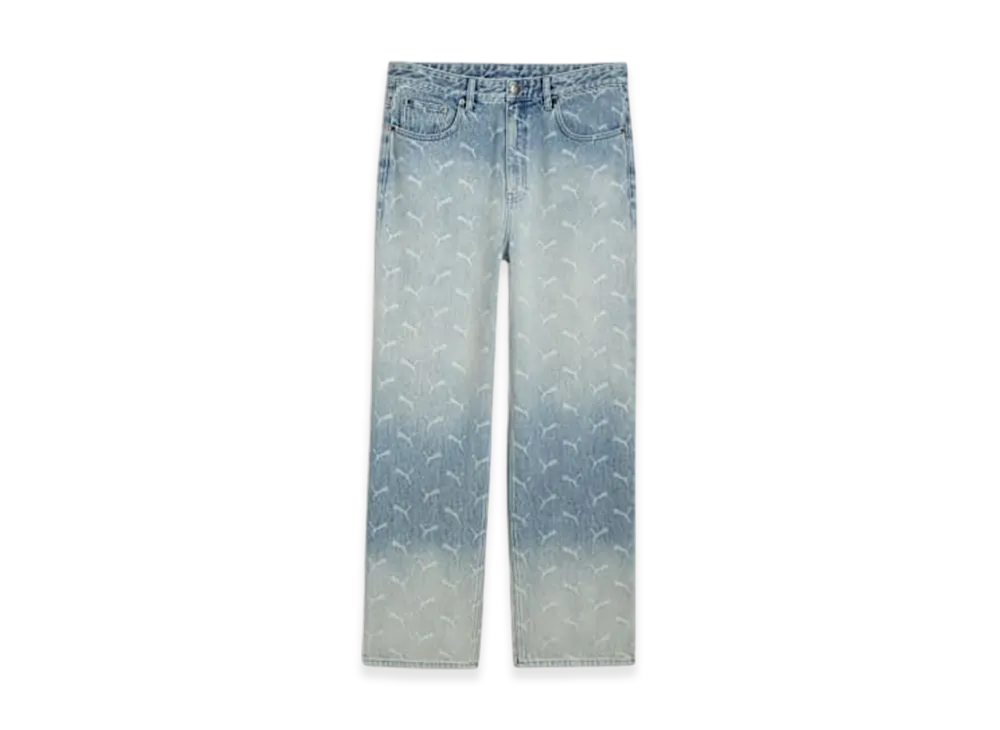 PUMA x ASAP ROCKY Women's Racer Monogram Denim "Faded Denim-AOP"