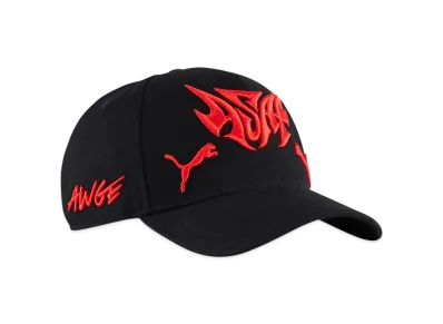 PUMA x ASAP ROCKY Unisex Cap "PUMA Black-Fierce Red"