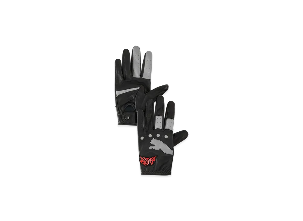 PUMA x ASAP ROCKY Unisex Gloves "PUMA Black-Fierce Red-PUMA White"