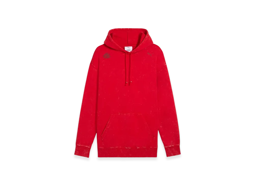 PUMA x SONIC Men's Relaxed Graphic Hoodie "Red"