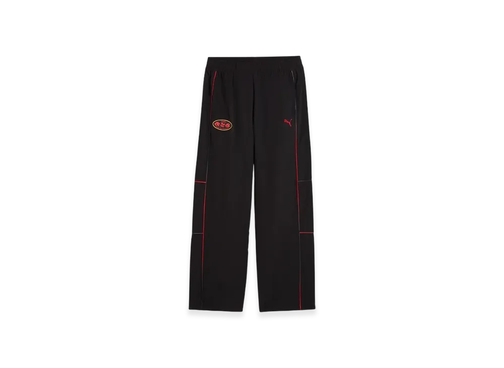 PUMA x SONIC Boys SDS Relaxed Woven Track Pants Sizes 128-164cm "Black"