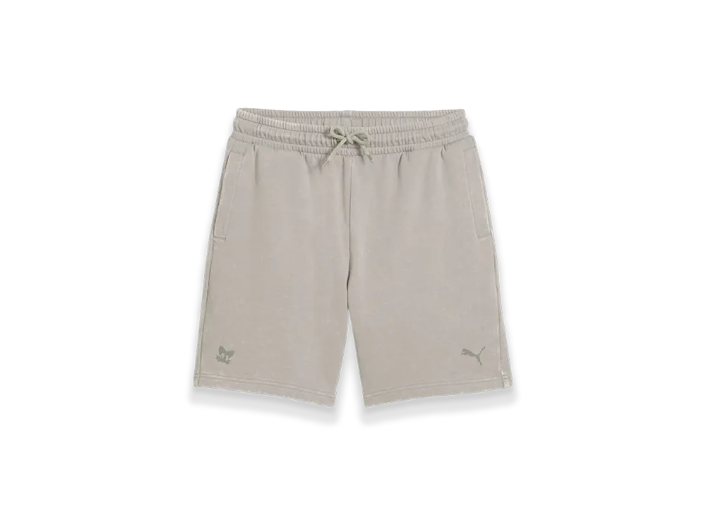 PUMA x SONIC Boys Relaxed Shorts 128-164cm "Gray"