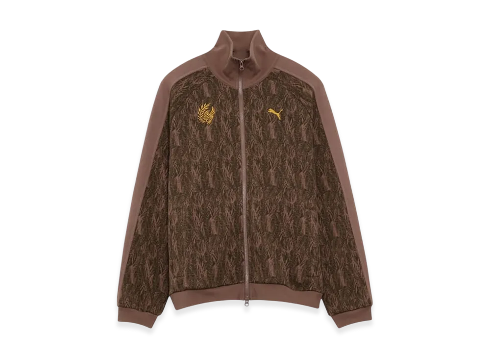 PUMA x Monster Hunter Wilds Alshubeld T7 Track Jacket "Flat Bronze"
