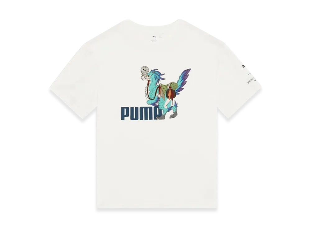 PUMA x Monster Hunter Wilds Short Sleeve T-Shirt "PUMA White"
