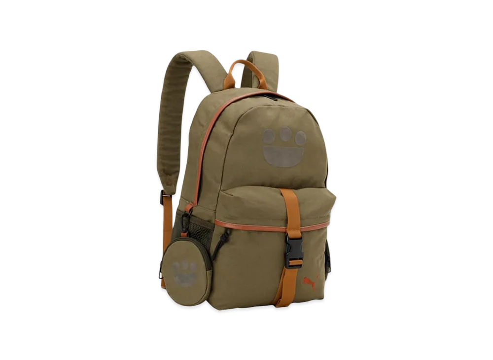 PUMA x Monster Hunter Wilds Felyne Backpack "Dark Olive"