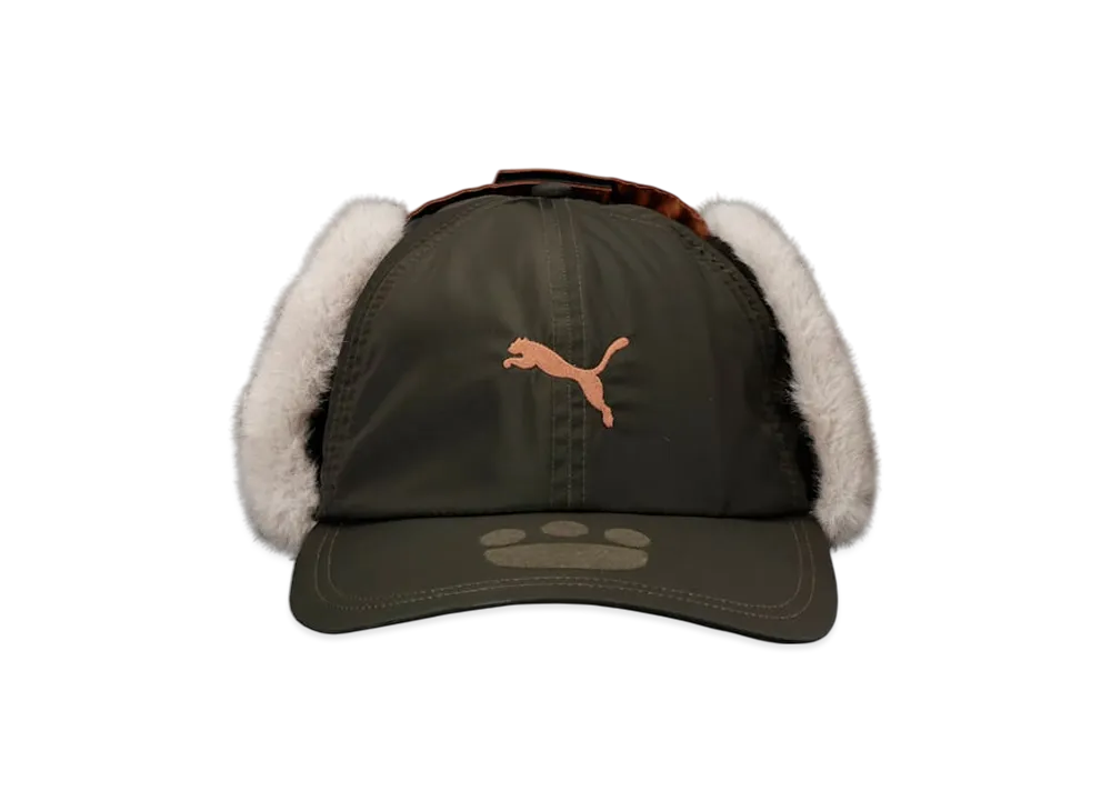 PUMA x Monster Hunter Wilds Felyne Trapper Hat "Dark Olive"