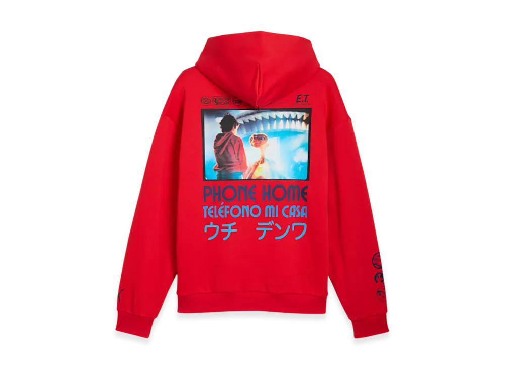 PUMA x E.T. Basketball Hoops AOP Hoodie "Red"